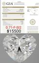 心形0.71 F SI2 GIA6395074542
